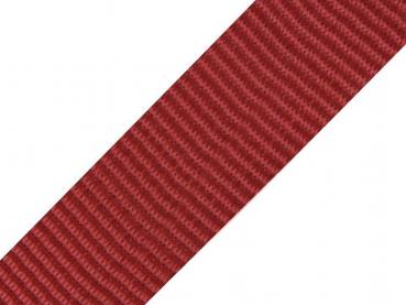 Gurtband Uni 40 mm breit Bordeaux